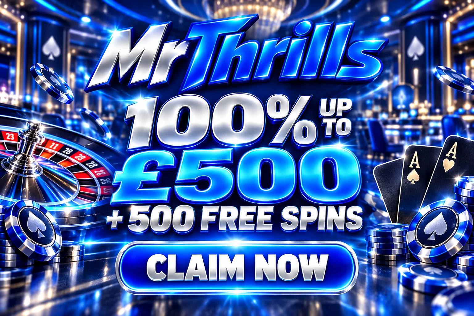 Mr Thrills casino promotion