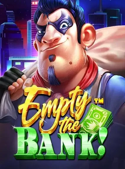 Decorative casino game artwork for Mr Thrills: Empty The Bank