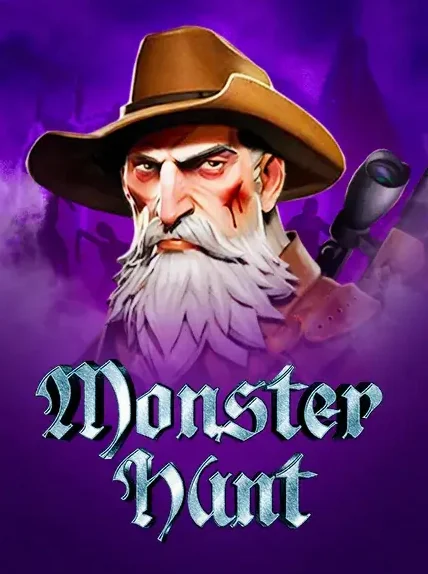 Decorative casino game artwork for Mr Thrills: Monster Hunt